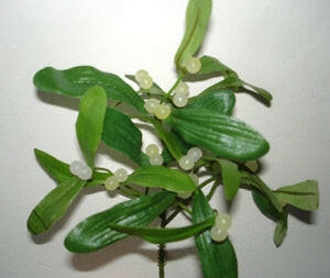 Artificial Silk Mistletoe Spray