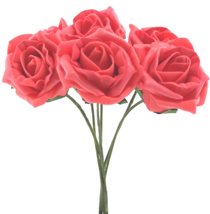Artificial Colourfast Cottage Rose Bud Bunch