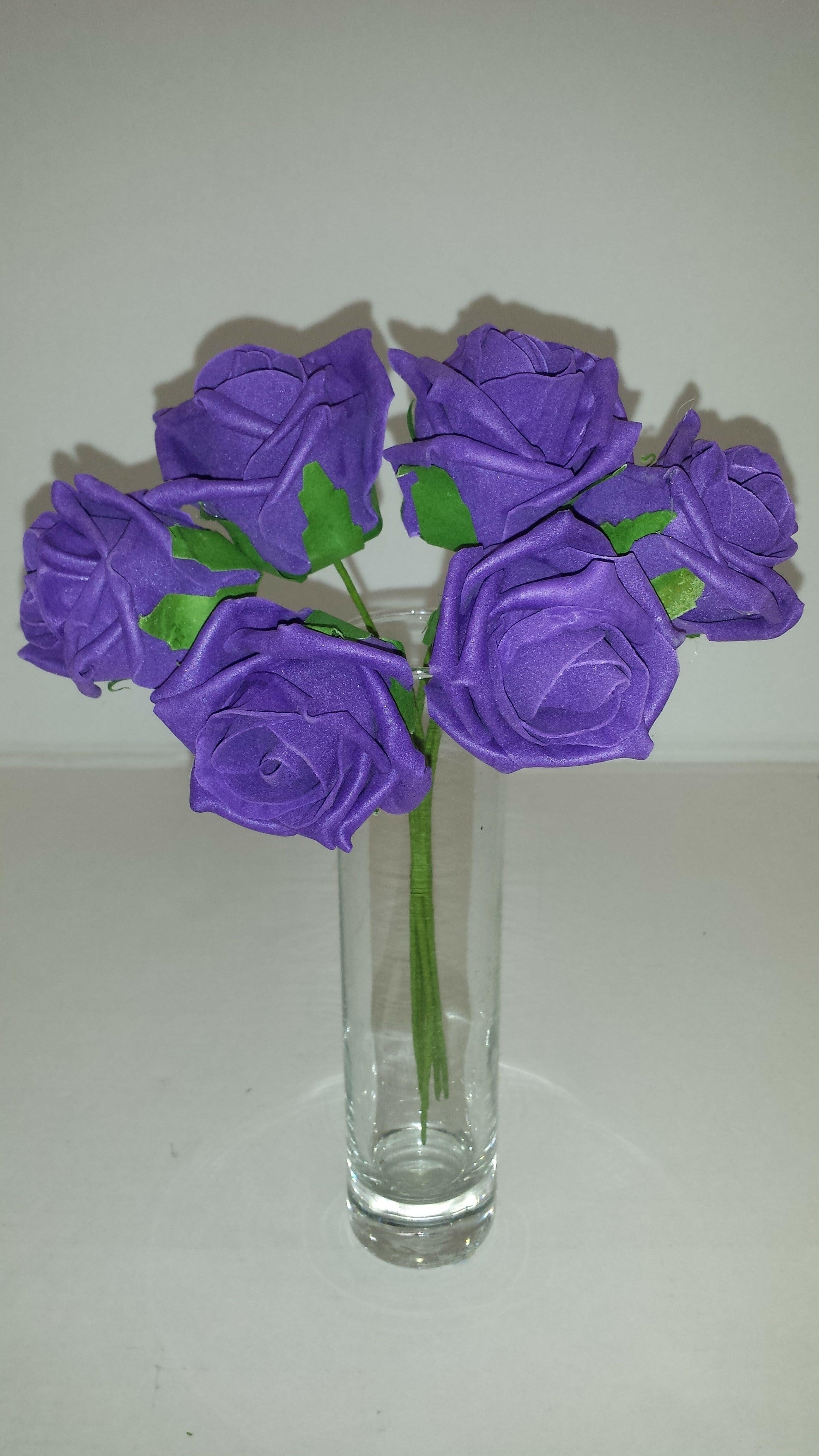 Artificial Colourfast Cottage Rose Bud Bunch