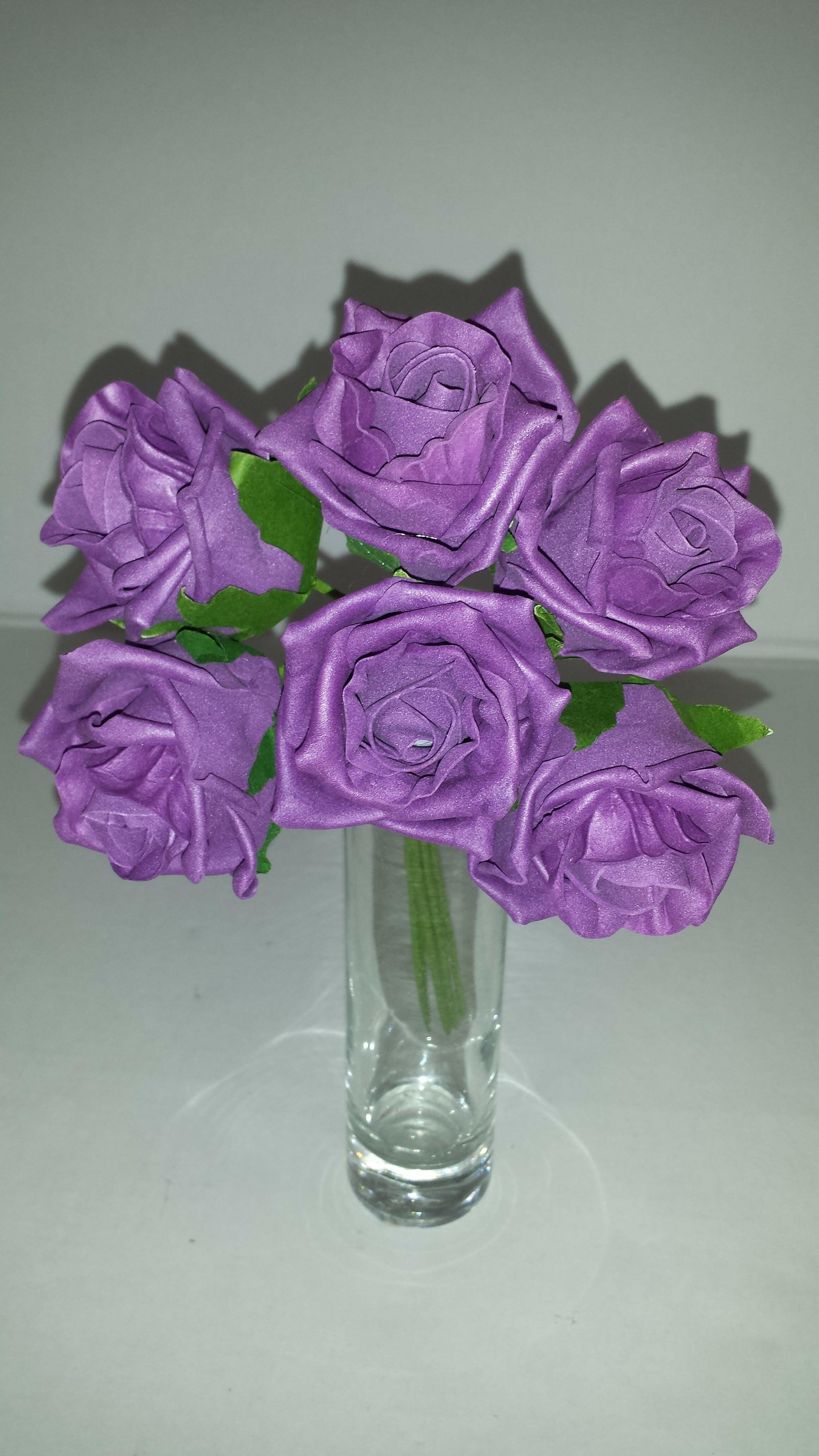Artificial Colourfast Cottage Rose Bud Bunch