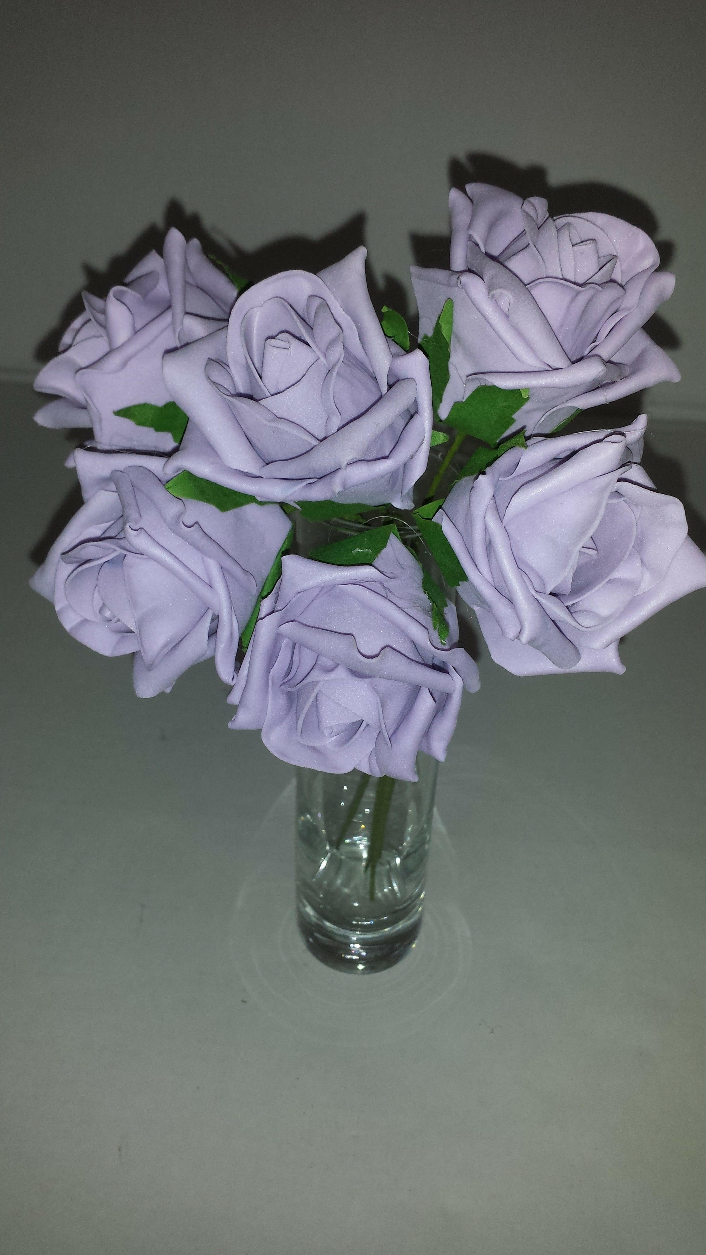 Artificial Colourfast Cottage Rose Bud Bunch