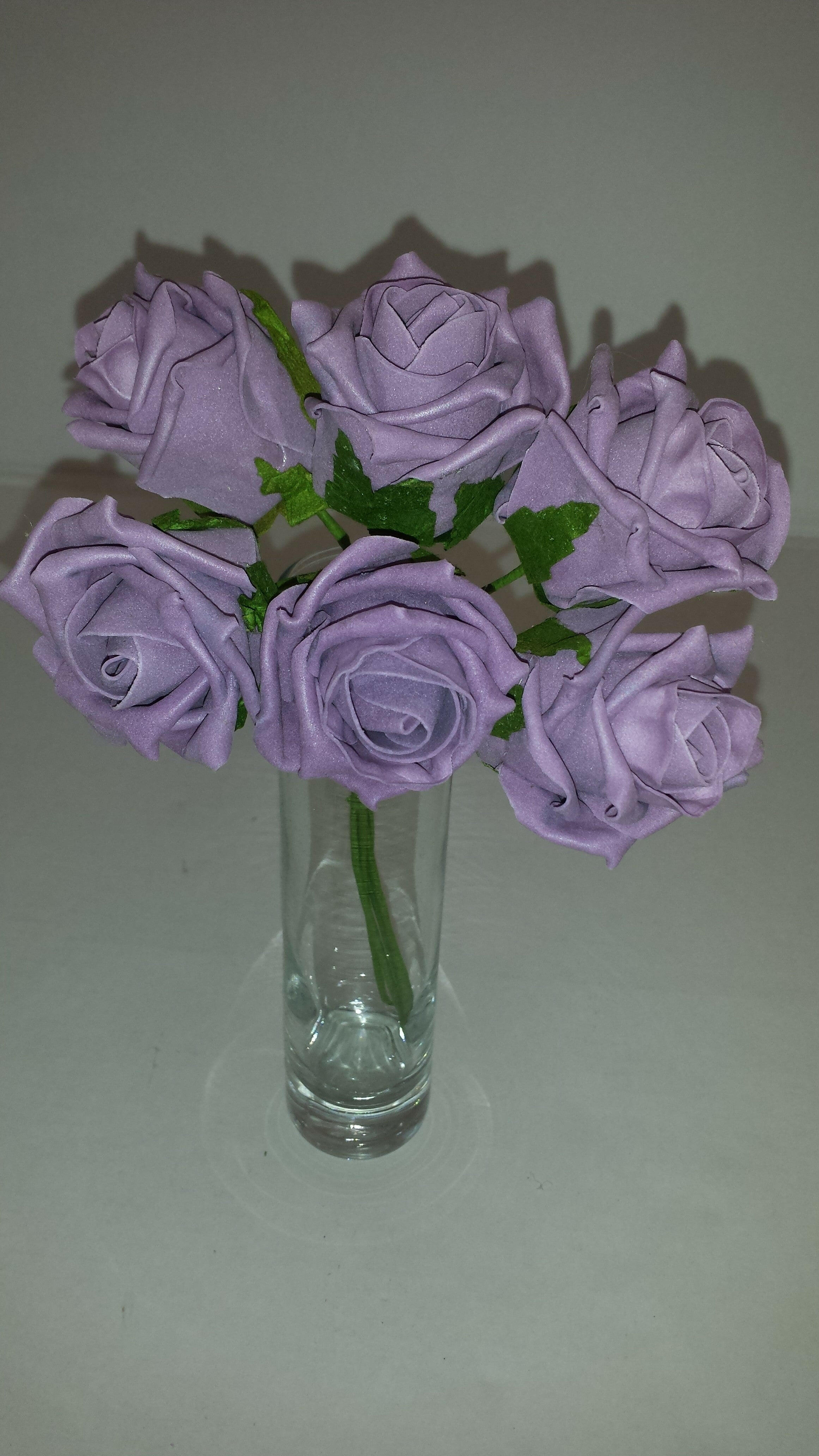 Artificial Colourfast Cottage Rose Bud Bunch