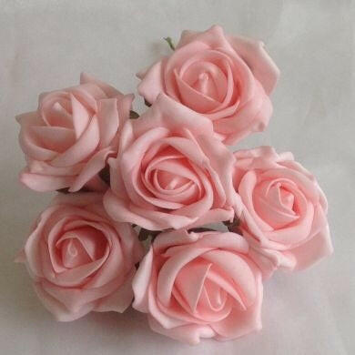 Artificial Colourfast Cottage Rose Bud Bunch