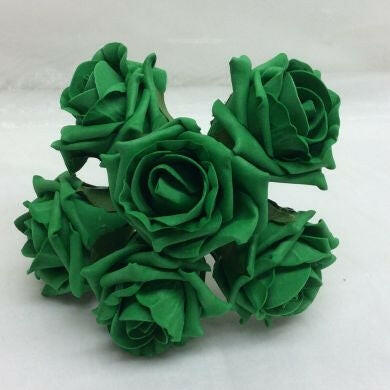 Artificial Colourfast Cottage Rose Bud Bunch