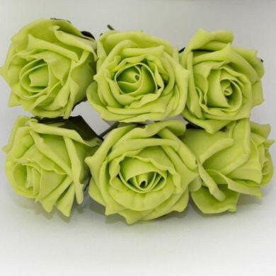 Artificial Colourfast Cottage Rose Bud Bunch