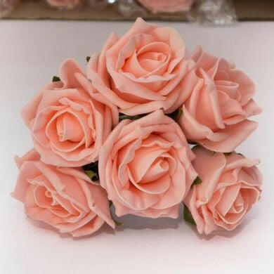 Artificial Colourfast Cottage Rose Bud Bunch