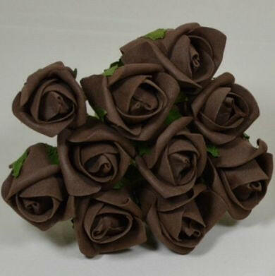 Artificial Colourfast Cottage Rose Bud Bunch