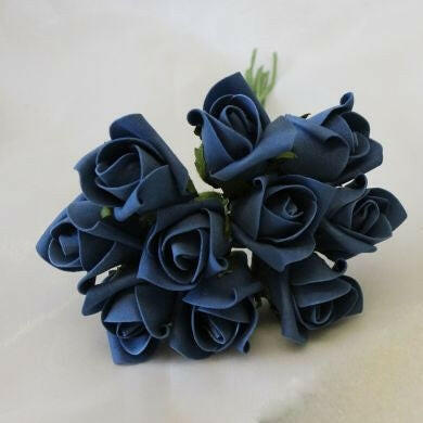 Artificial Colourfast Cottage Rose Bud Bunch