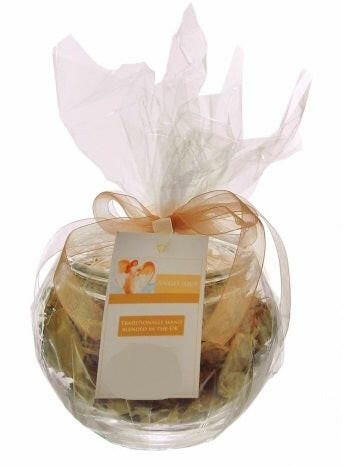 Seasonal Pot Pourri in a Glass Fish Bowl