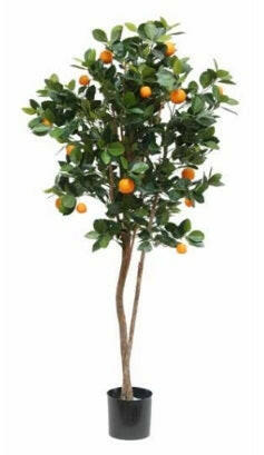 Artificial Silk Orange Fruit Tree