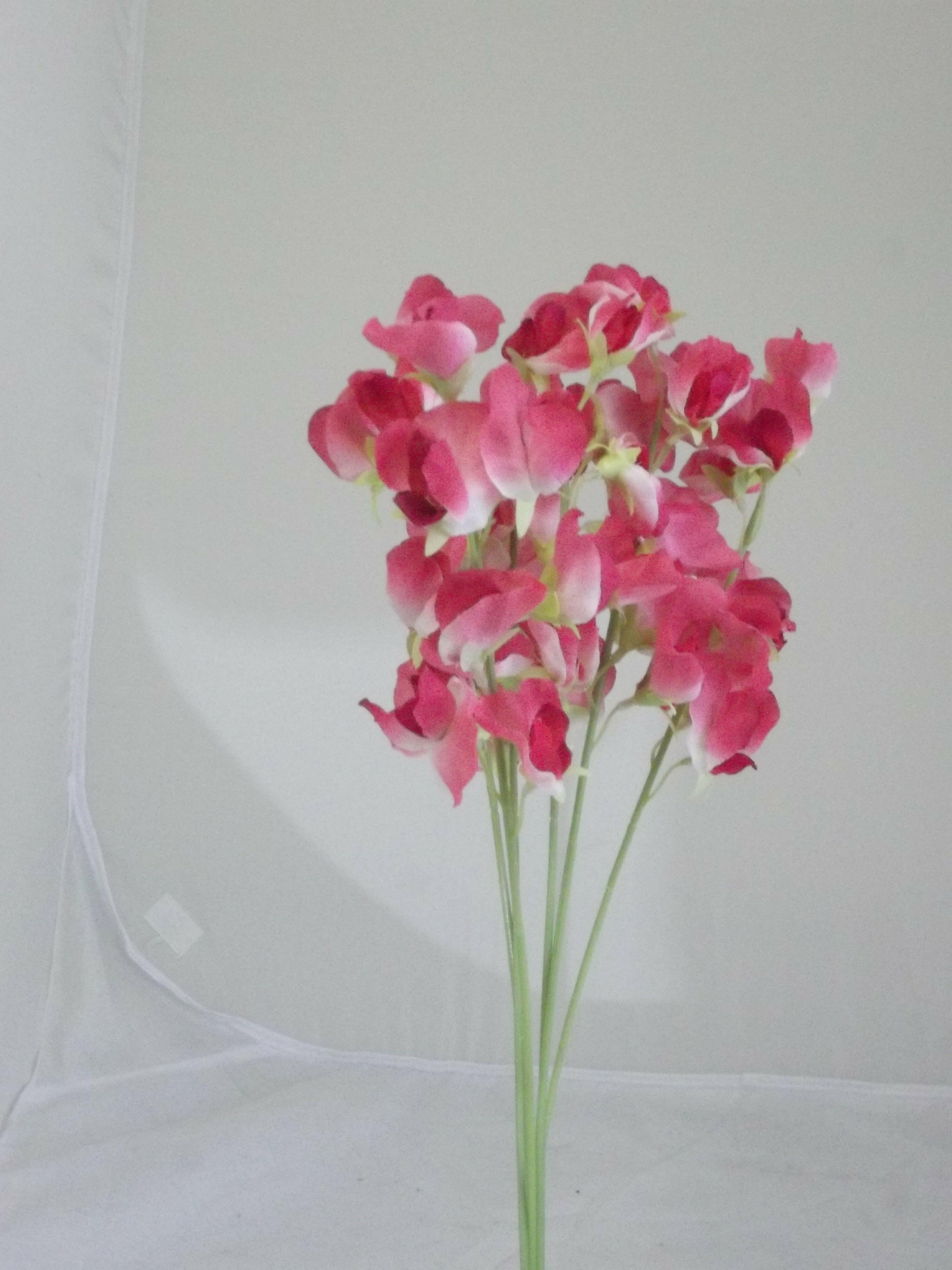 Artificial Silk Sweet Pea Bundle