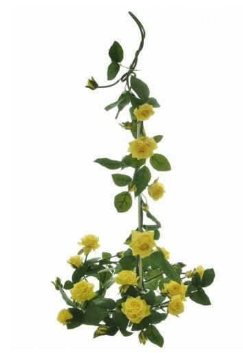 ArtificialOpen Silk Supreme English Rose Garland