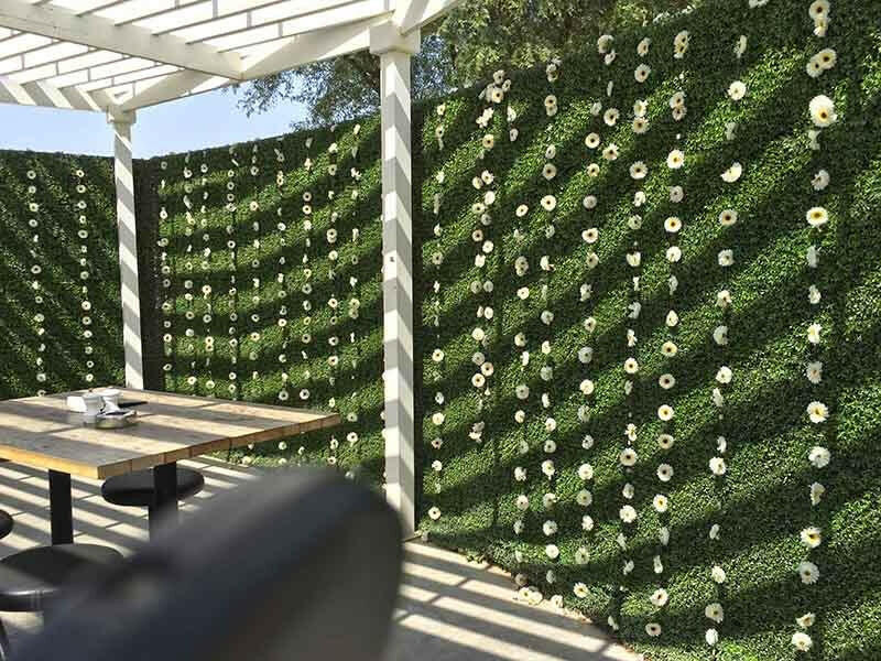 Artificial Topiary Boxwood Hedging Panels