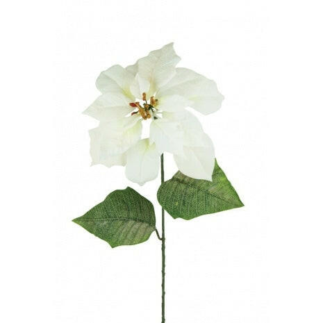 Artificial Velvet Poinsettia x3 Saver Pack