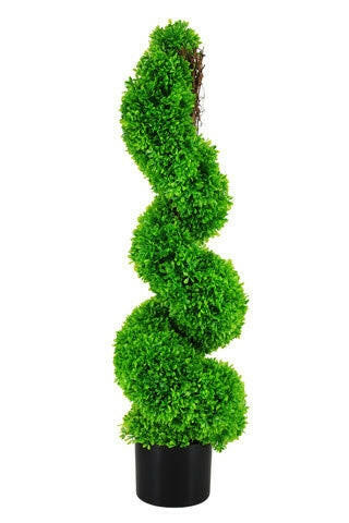 Artificial Topiary Boxwood Spiral Tree