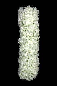 Justartificial.co.uk Hydrangea Roll 60 Heads White