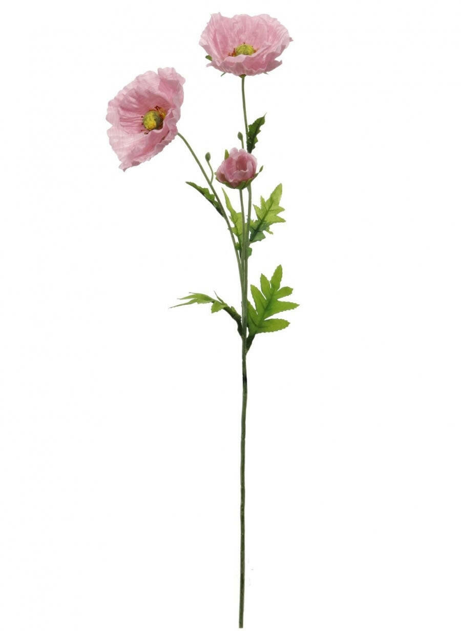 Artificial Silk Country Poppy