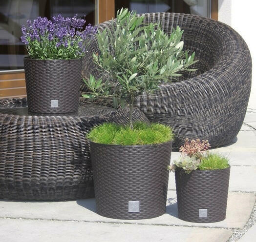 Round Tapered Rato Planter