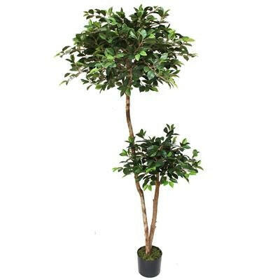 Artificial Silk Ficus Retusa Tree