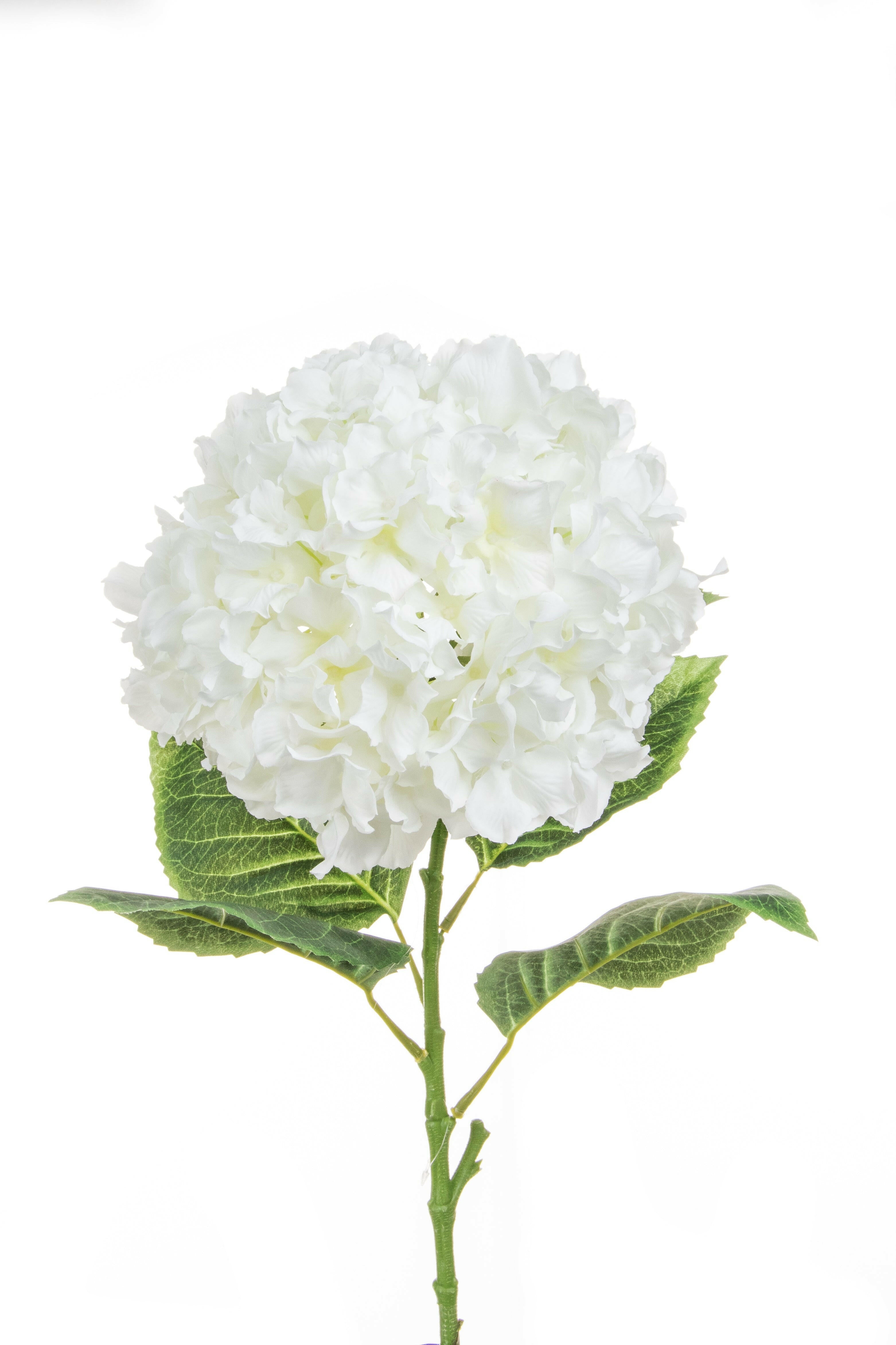 Artificial Silk Hydrangea, Large Head