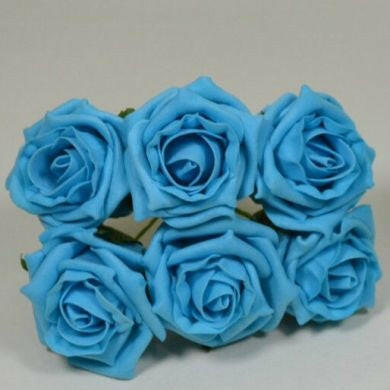Artificial Colourfast Cottage Rose Bud Bunch