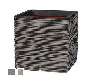 Square Planter - Ribbed