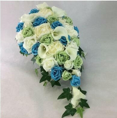 Artificial Colourfast Cottage Rose Bud Bunch