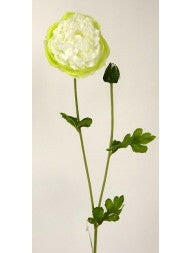 Artificial Silk Ranunculus Spray