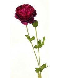 Artificial Silk Ranunculus Spray