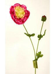 Artificial Silk Ranunculus Spray