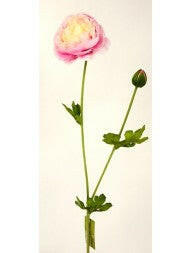 Artificial Silk Ranunculus Spray