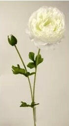 Artificial Silk Ranunculus Spray