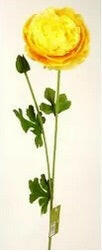 Artificial Silk Ranunculus Spray