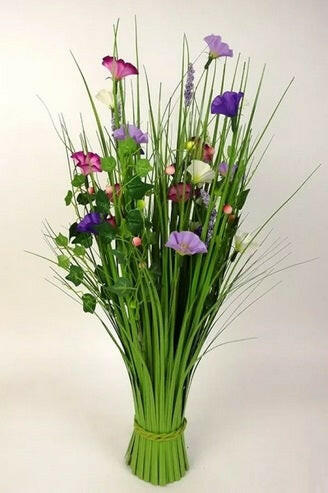 Artificial Silk Meadow Flower Bundle