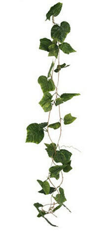 Artificial Grape Leaf Garland