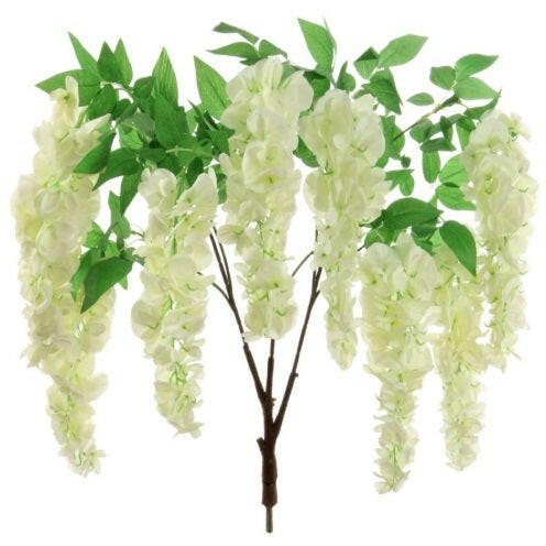 Artificial Silk Wisteria Branch