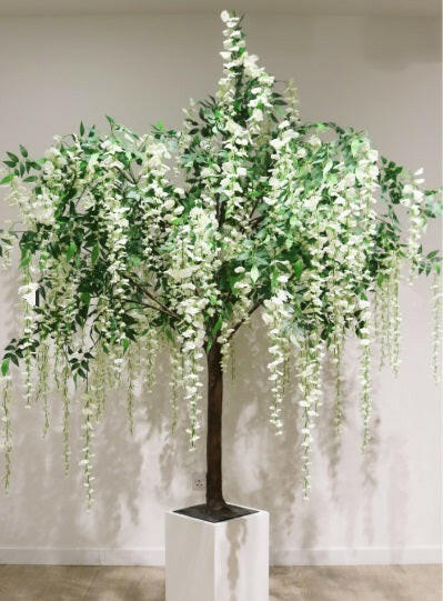 Artificial Silk Long Wisteria Branch