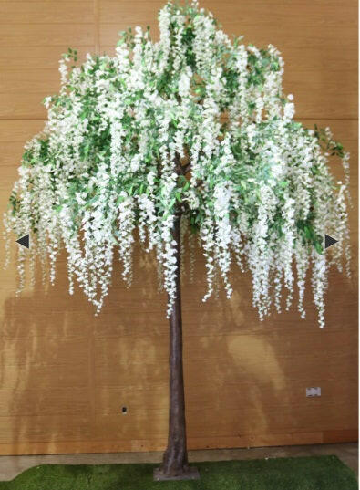 Artificial Silk Long Wisteria Branch