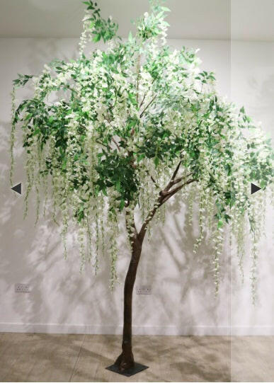 Artificial Silk Long Wisteria Branch