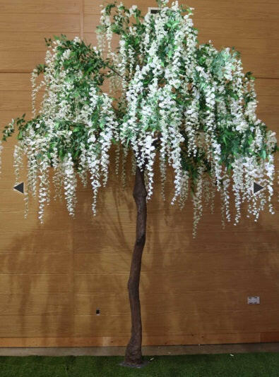 Artificial Silk Long Wisteria Branch