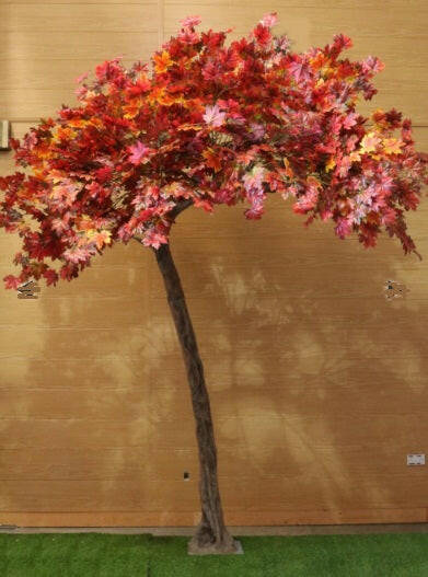 Artificial Interchangeable Branch Curved Tree 3.2m