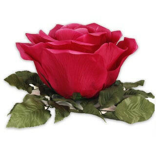 Artificial Silk Rose Head XXL