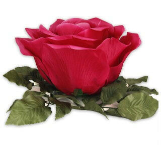 Artificial Silk Rose Head XXXL