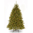 Artificial Dunhill Fir Hinged Luxury Christmas Tree LED