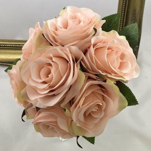 Artificial Silk 7 head Rose Bundle
