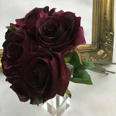 Artificial Silk 7 head Rose Bundle