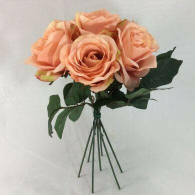 Artificial Silk 7 head Rose Bundle
