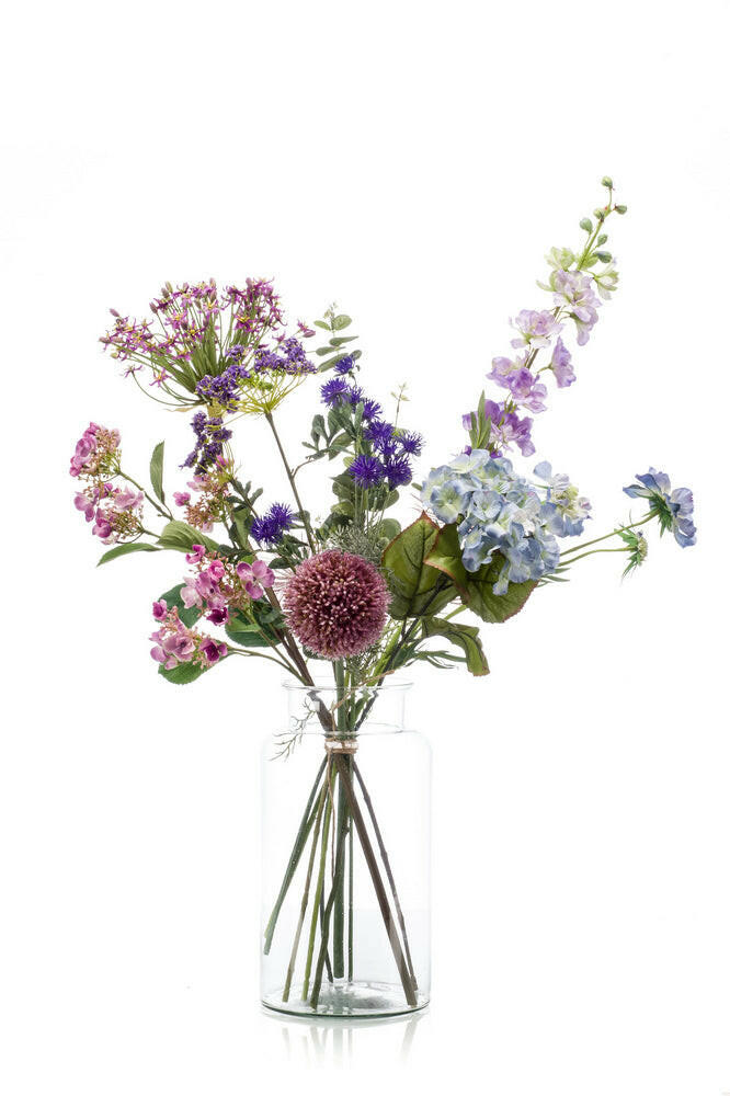 Artificial Silk Power of Pastels Flower Bouquet Arrangement