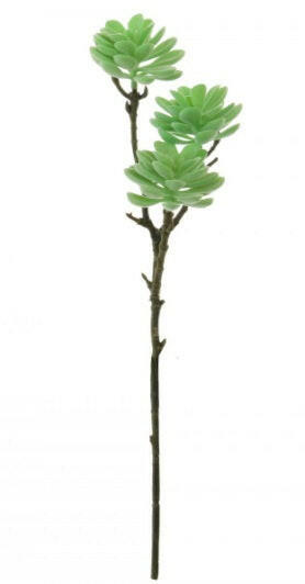 Artificial 3 Headed Mexican Snowball Succulent