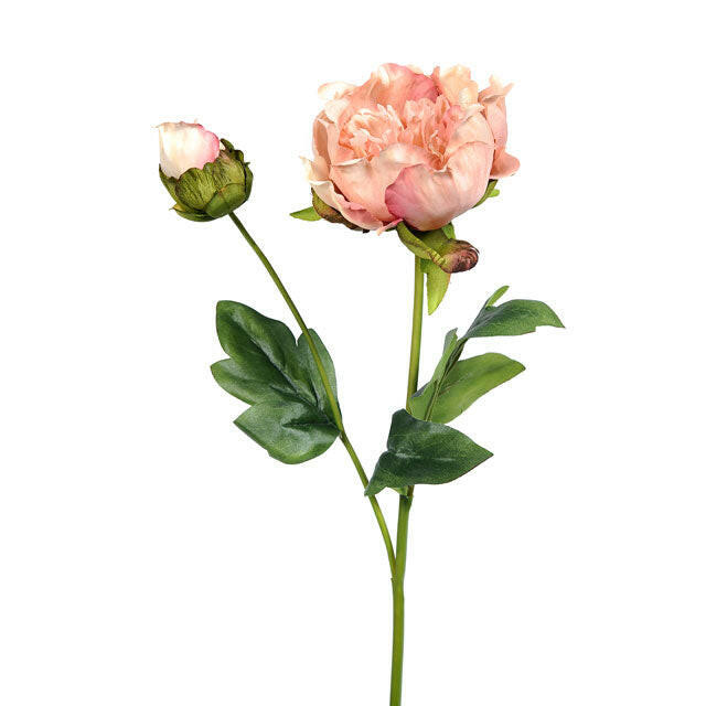 Artificial Silk Vintage Peony
